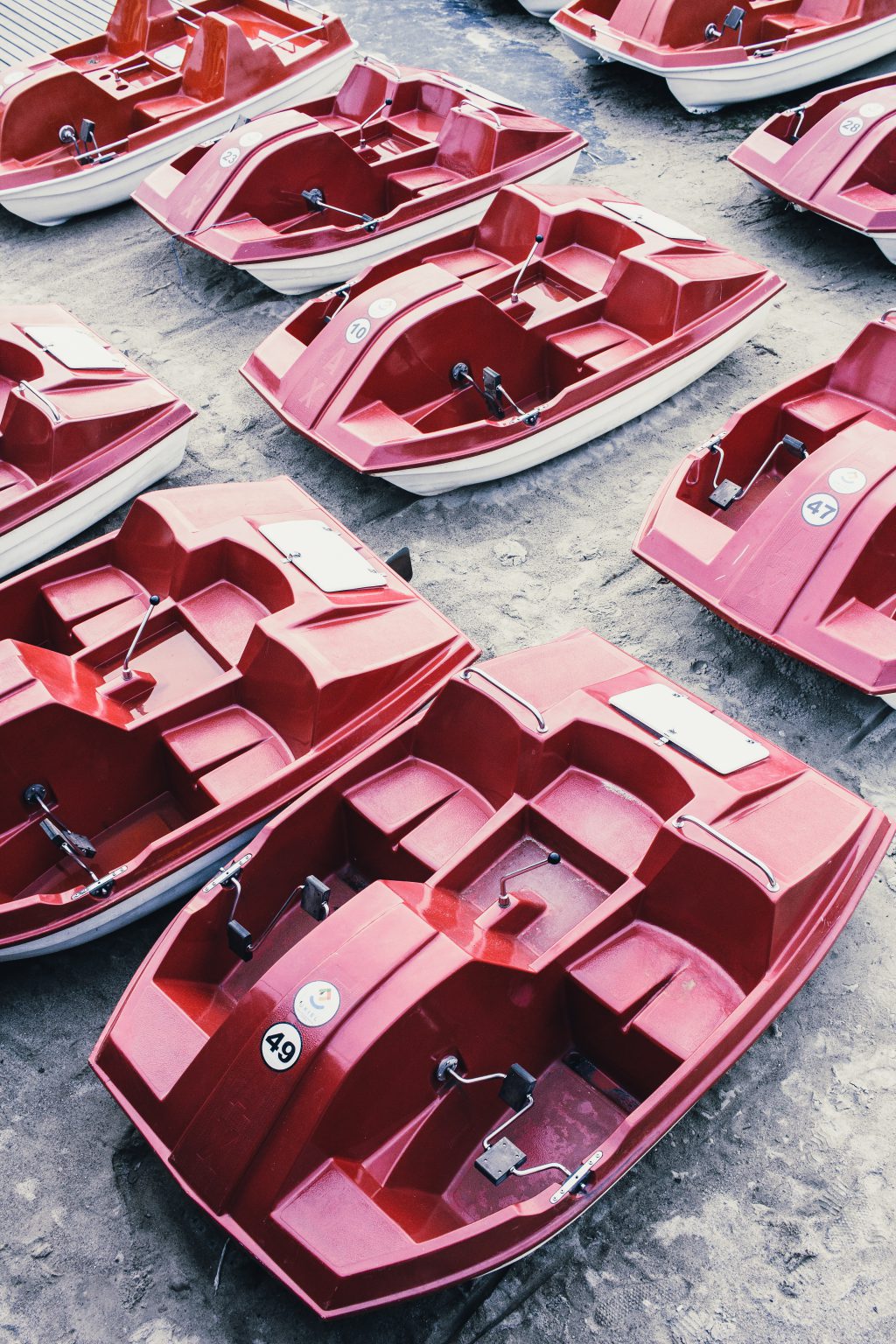 Paddle boats - free stock photo