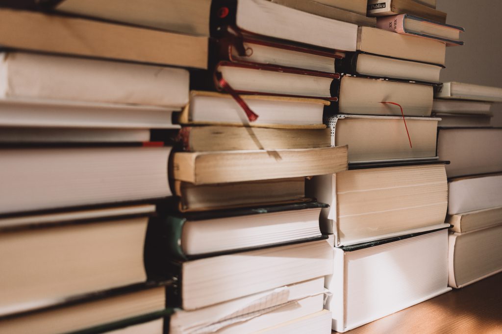 Pile of books 5 - free stock photo