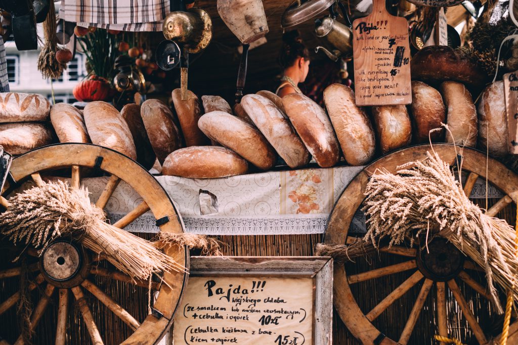 Bread display at the Saint Dominic’s Fair - free stock photo