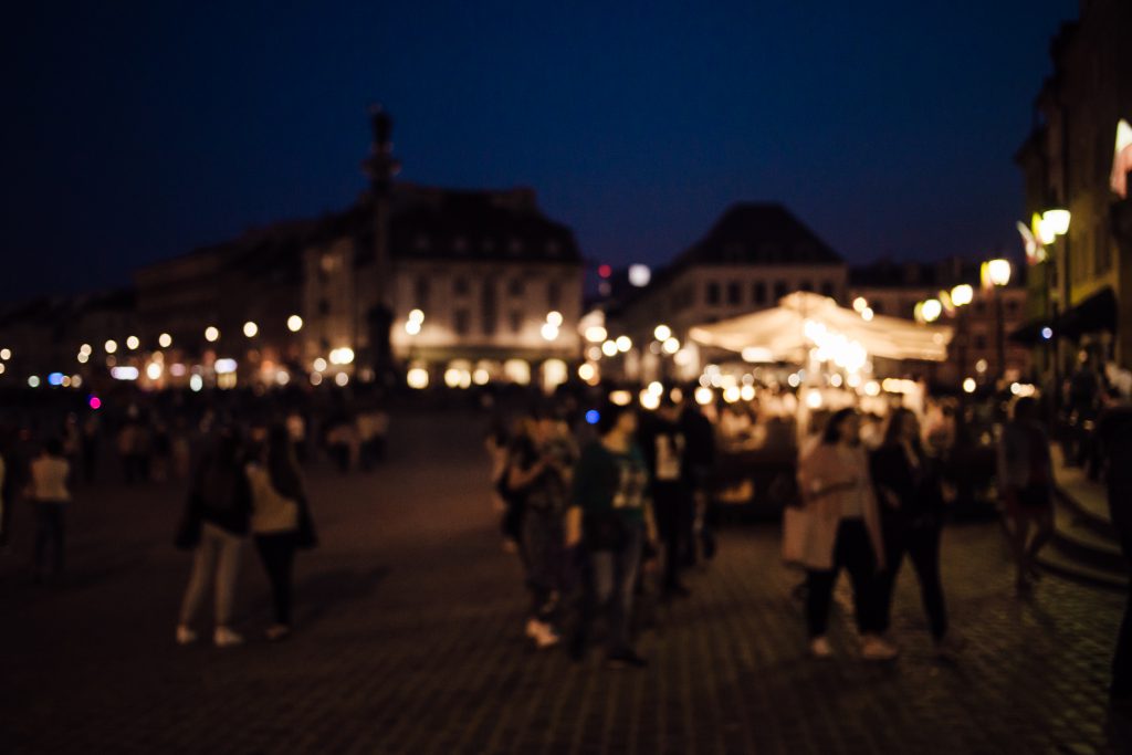 City Old Town at night - free stock photo