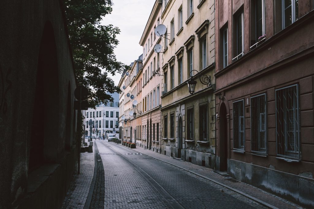 Old Town street in the late afternoon 3 - free stock photo