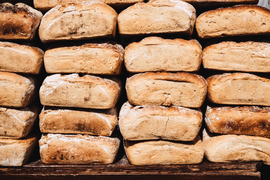 Bread display at the Saint Dominic’s Fair 2 - free stock photo