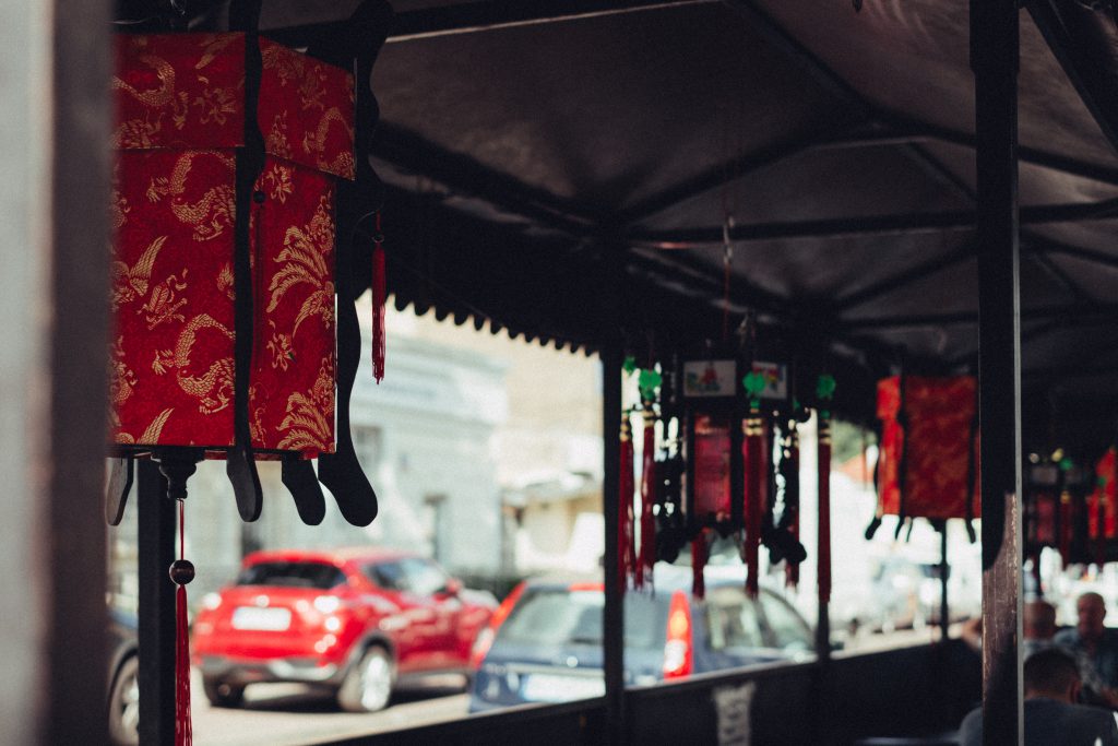 China street restaurant - free stock photo