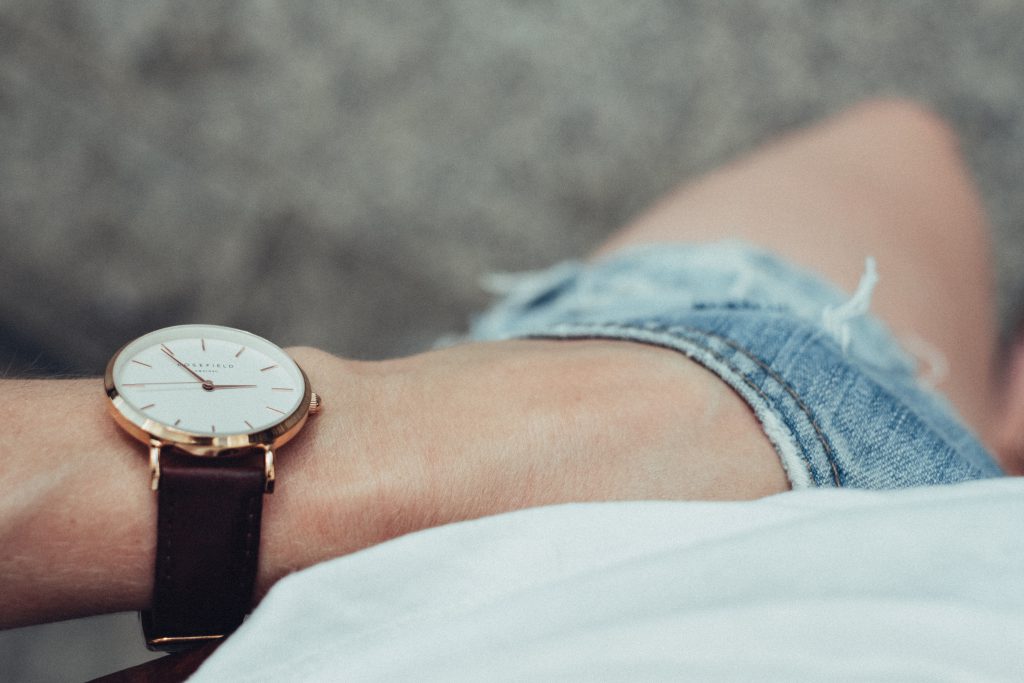 Female hand in ripped shorts 2 -  - Free stock photo