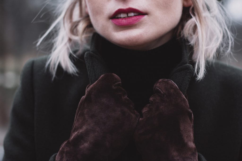 Moody outdoor female portrait closeup 3 - free stock photo