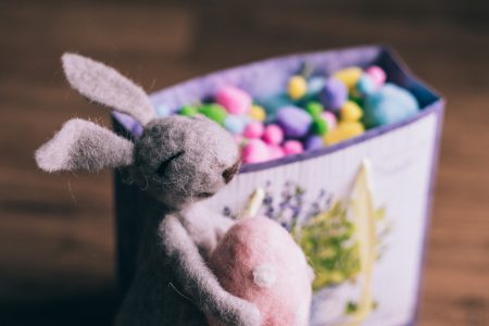 Easter bunny gift 6 - free stock photo