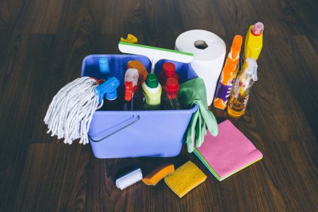 Household cleaning products 4 - free stock photo