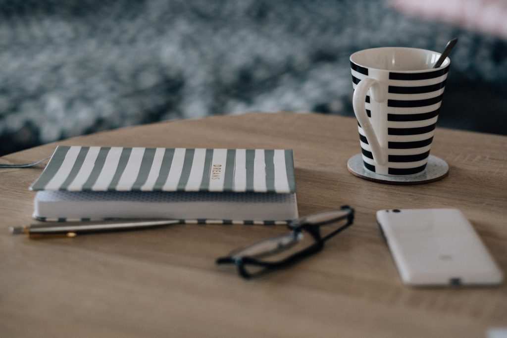 Dreams notebook on the table - free stock photo