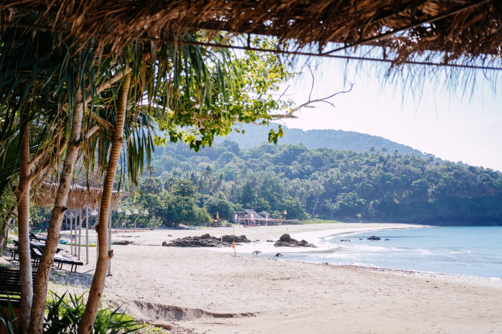 A beach tourist resort in Thailand - free stock photo