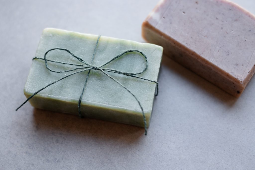 Handmade soap bars - free stock photo