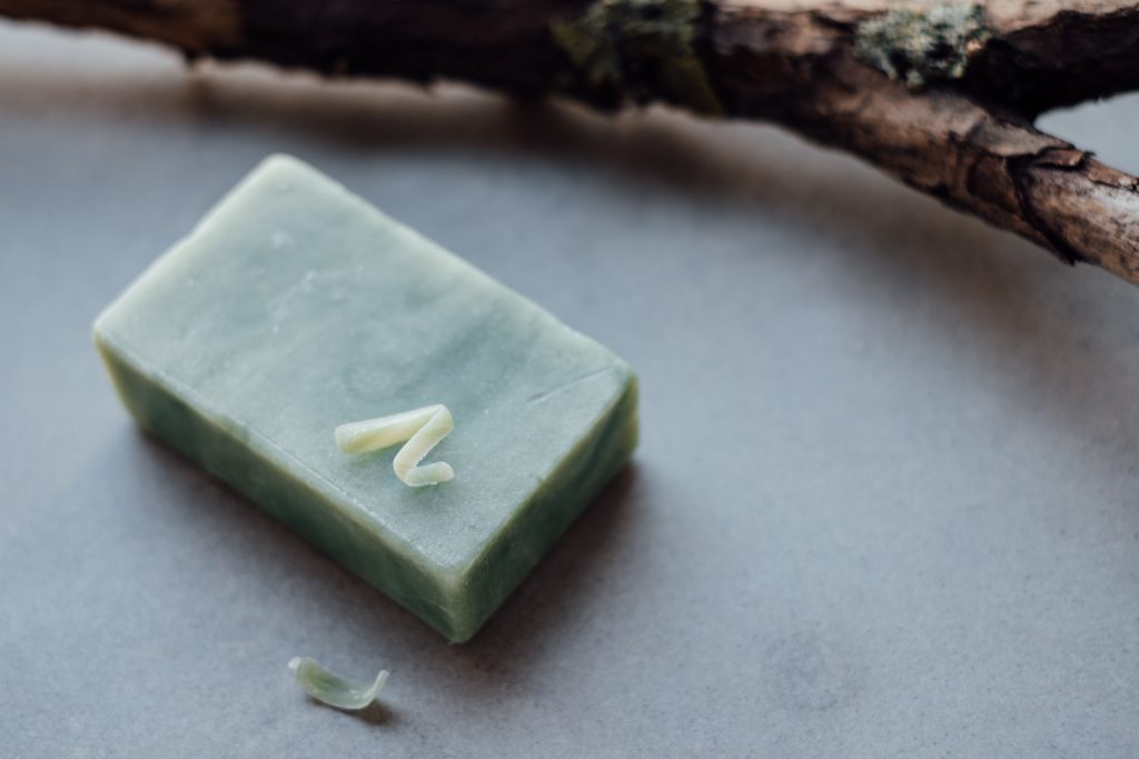 Mint handmade soap bar 2 - free stock photo