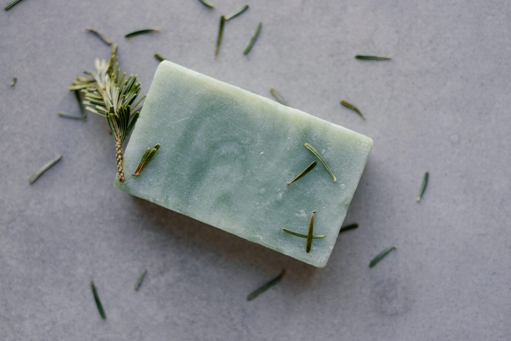 Mint handmade soap bar 5 - free stock photo