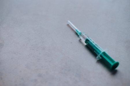 Disposable syringe with medication - free stock photo