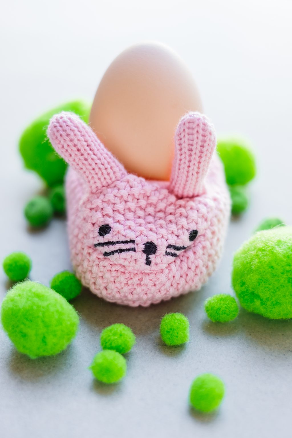 Knitted Easter Bunny - free stock photo