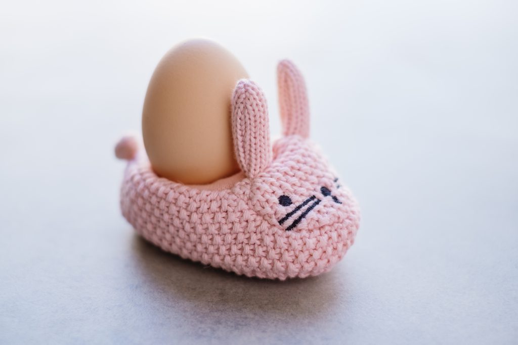 Knitted Easter Bunny 2 - free stock photo