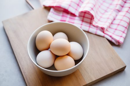 Plain eggs in a bowl 3 - free stock photo