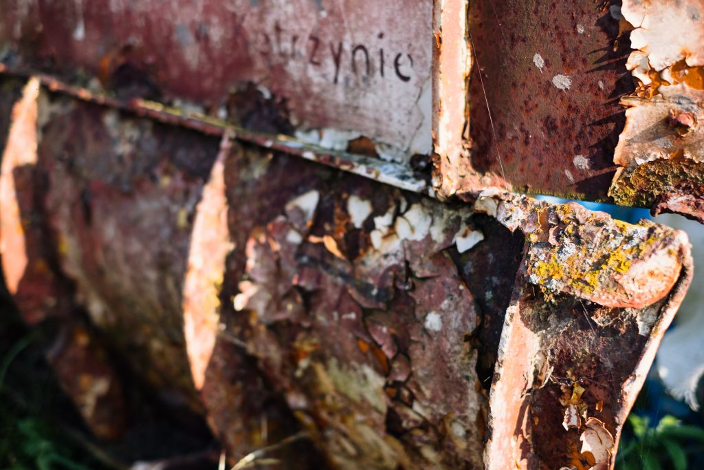 Old rusty farm equipment - free stock photo