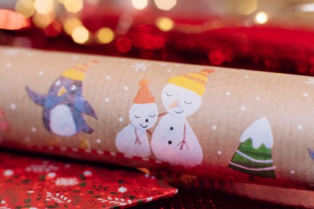 Christmas wrapping paper 2 - free stock photo