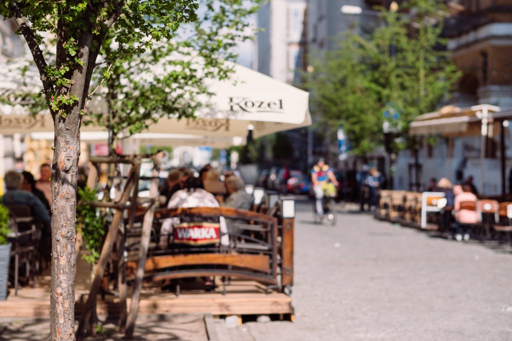 People dining at a restaurant outdoor seating 2 - free stock photo