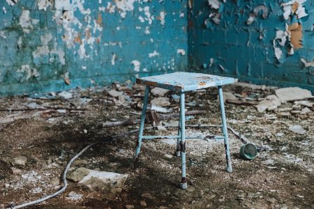 Abandoned ruined building interior 3 - free stock photo