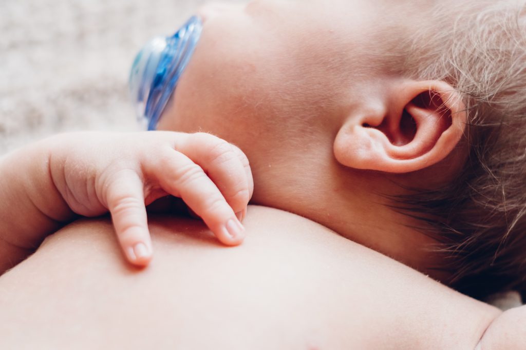 Newborn baby’s hand - free stock photo