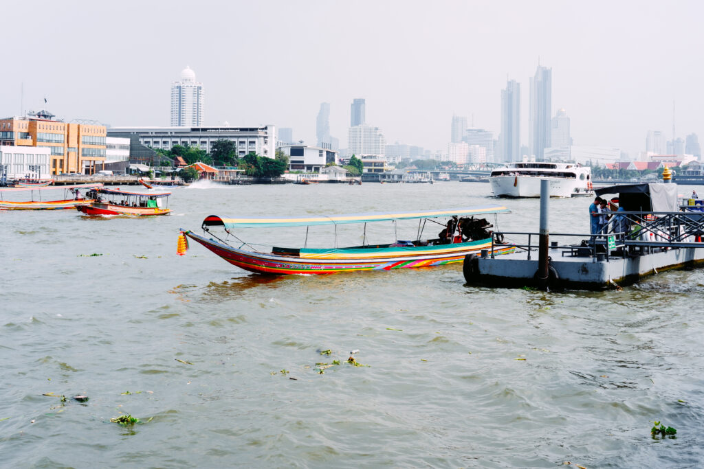 River tour boats in Bangkok - free stock photo